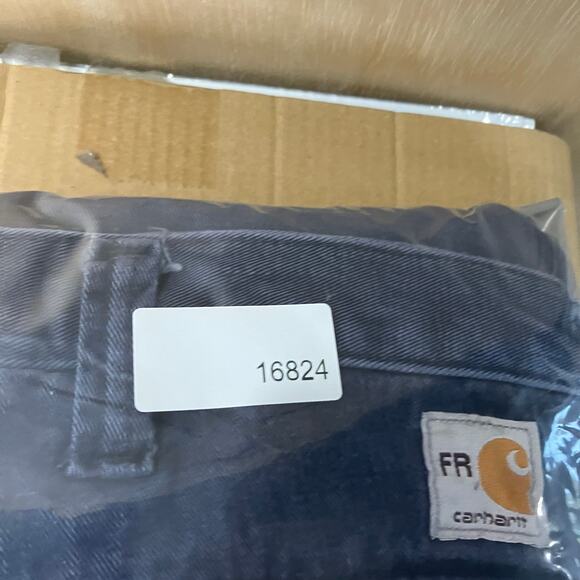 Bulwark FR Pants Mens Size 44X32 Navy Flame Resistant Work Utility - Picture 11 of 11